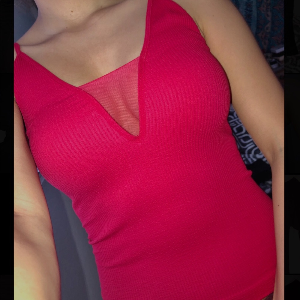 Stunning Cherry come around cami by Free people🍒